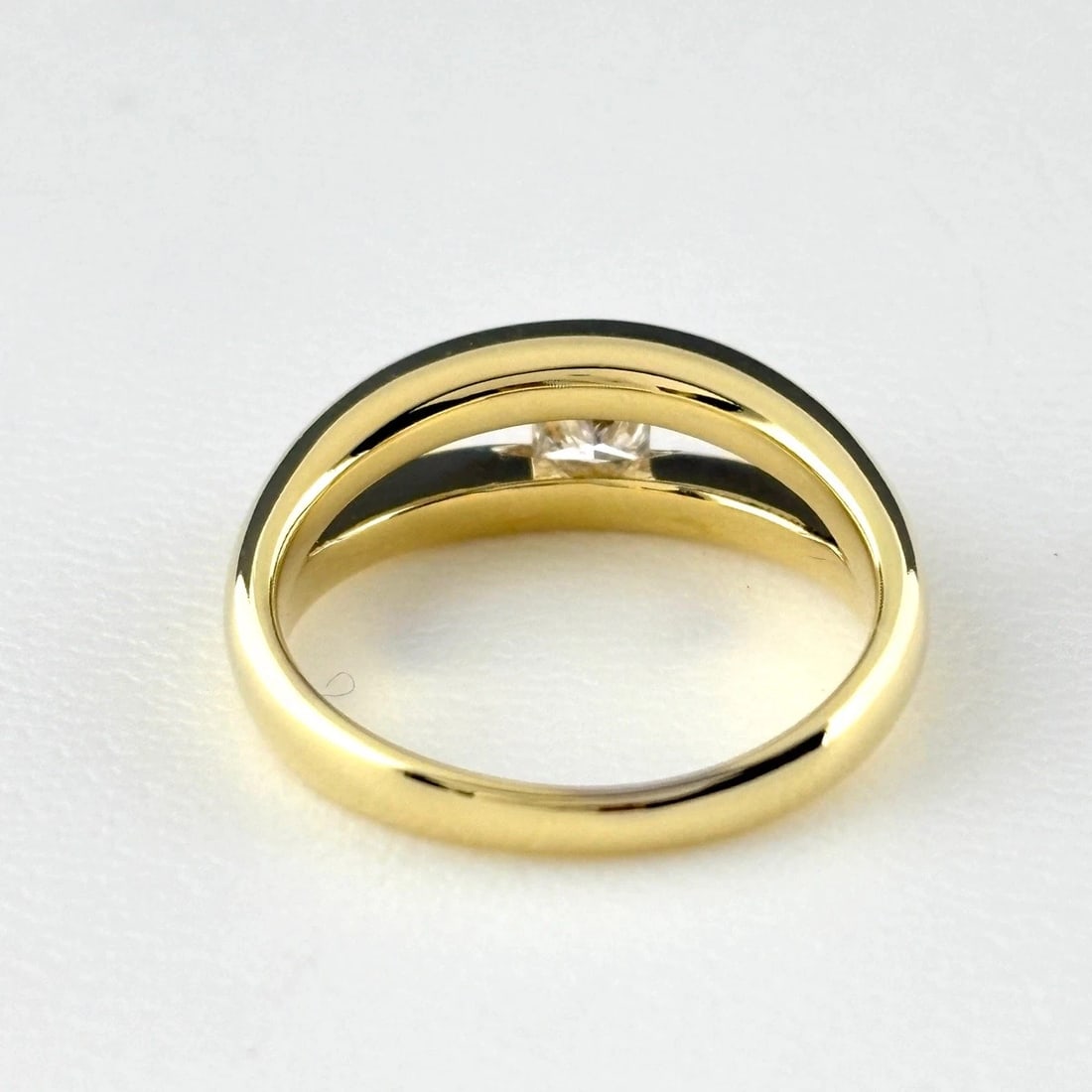 DIAMOND YELLOWGOLD RING 18K - 3