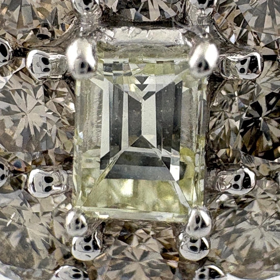 DIAMOND DESIGN RING PLATINUM RING PT950 DIAMOND - 2
