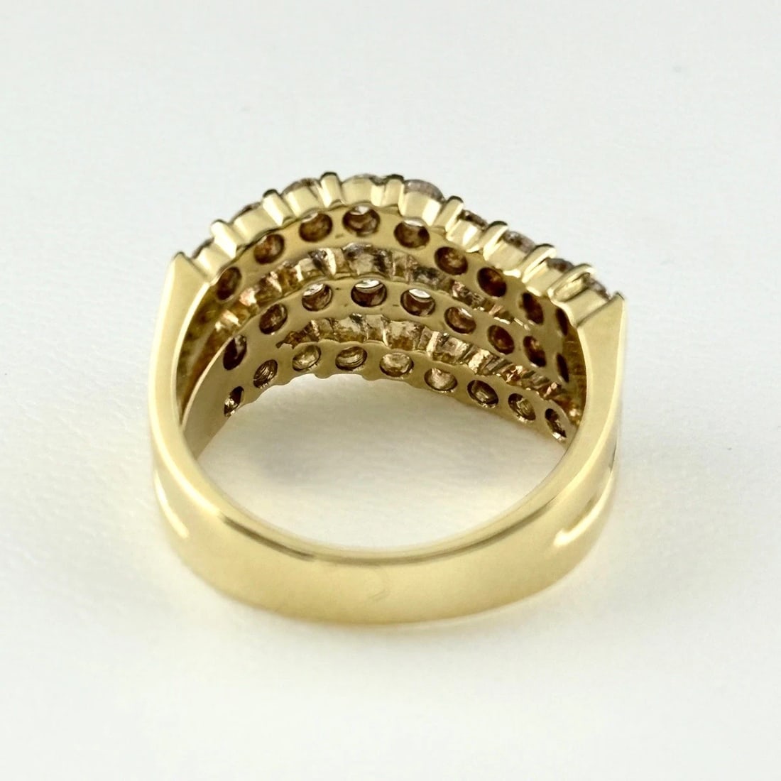 MELEE DIAMOND DESIGN RING YG RING - 2