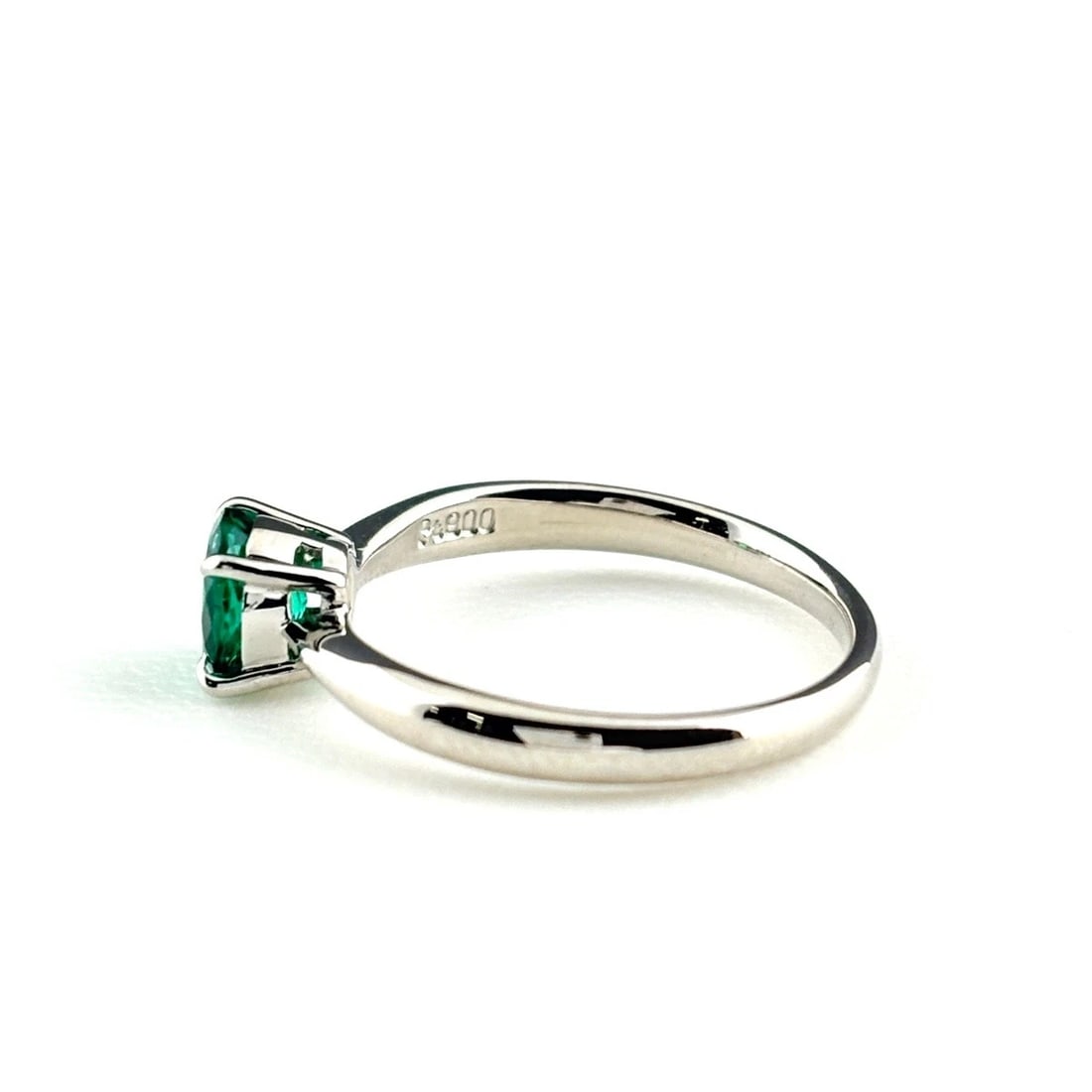 EMERALD DESIGN RING PLATINUM RING EMERALD - 3