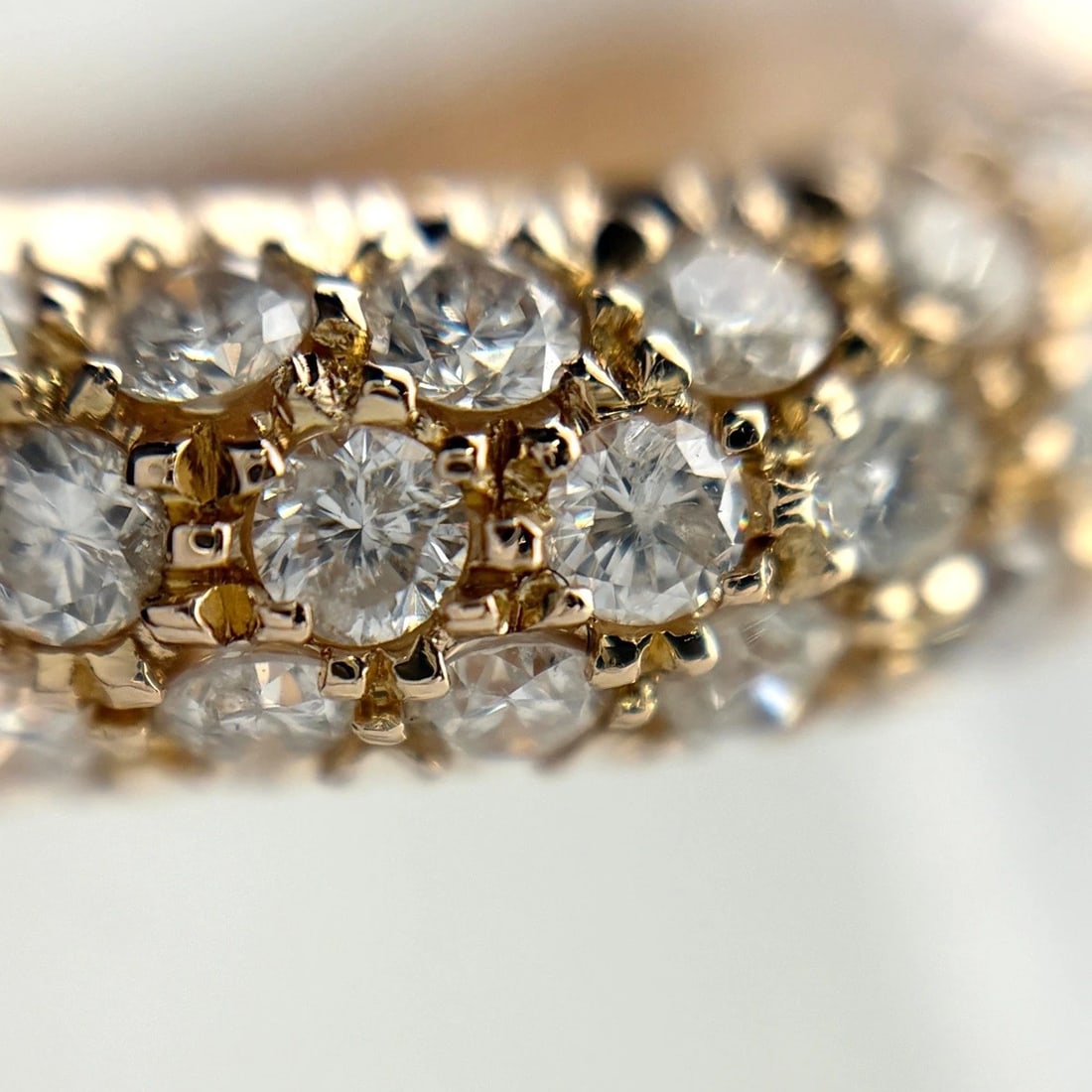 MELEE DIAMOND DESIGN RING PG RING 18K - 2