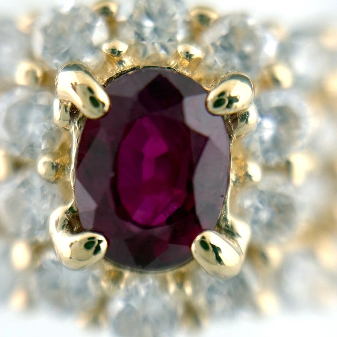 RUBY DESIGN RING YG RING 18K - 2