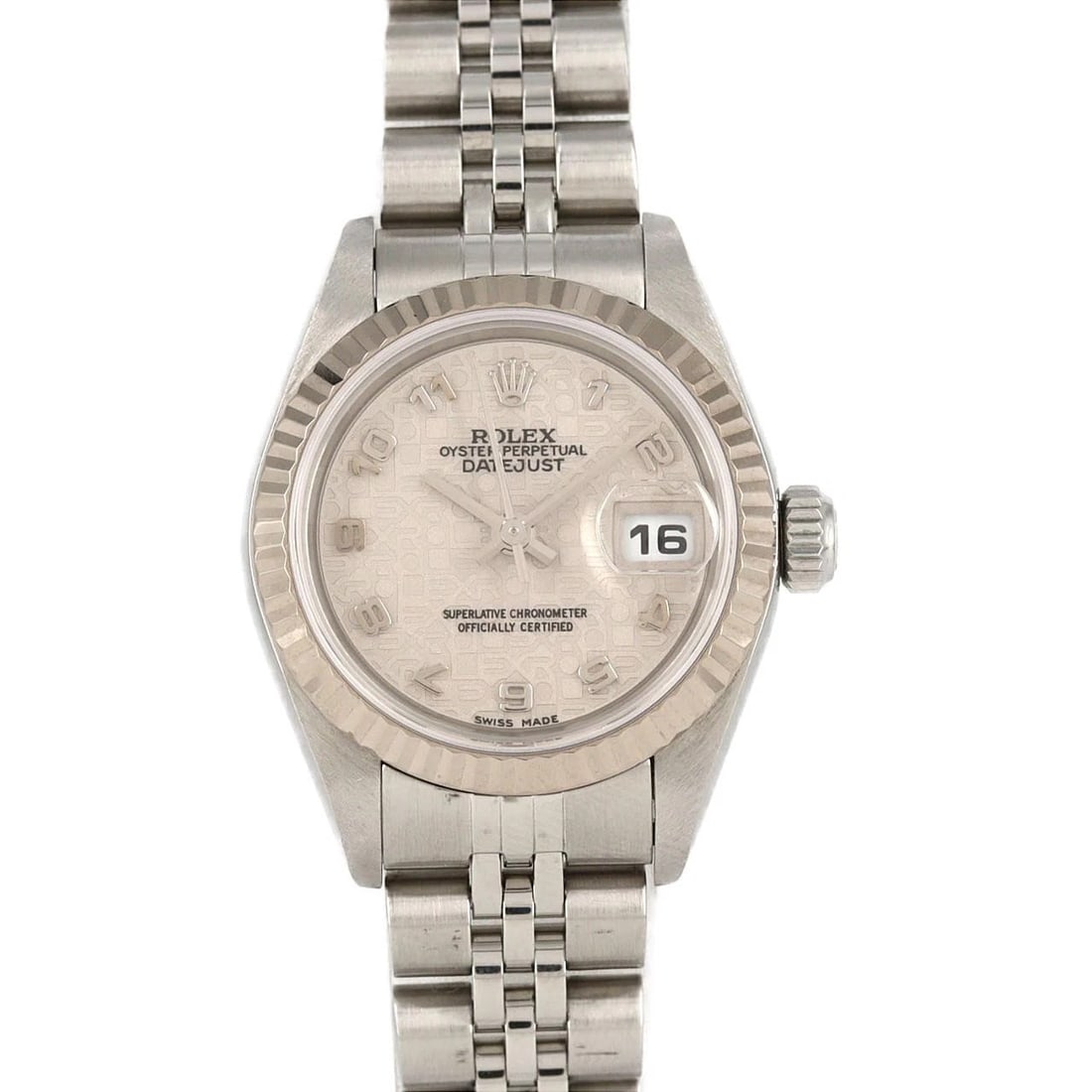ROLEX DATEJUST SSXWG MECHANICAL AUTOMATIC WATCH: Rolex Datejust SSxWG Mechanical Automatic Watch Brand: ROLEx Type/Style: Wrist watch Material: Case: Stainless steel x white gold Bracelet: Stainless steel Color: Dial Color: Ivory Computer/Arabic