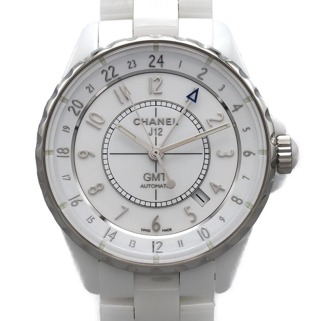 CHANEL J12 CERAMIC CERAMIC MECHANICAL AUTOMATIC WATCH (1 of 4)