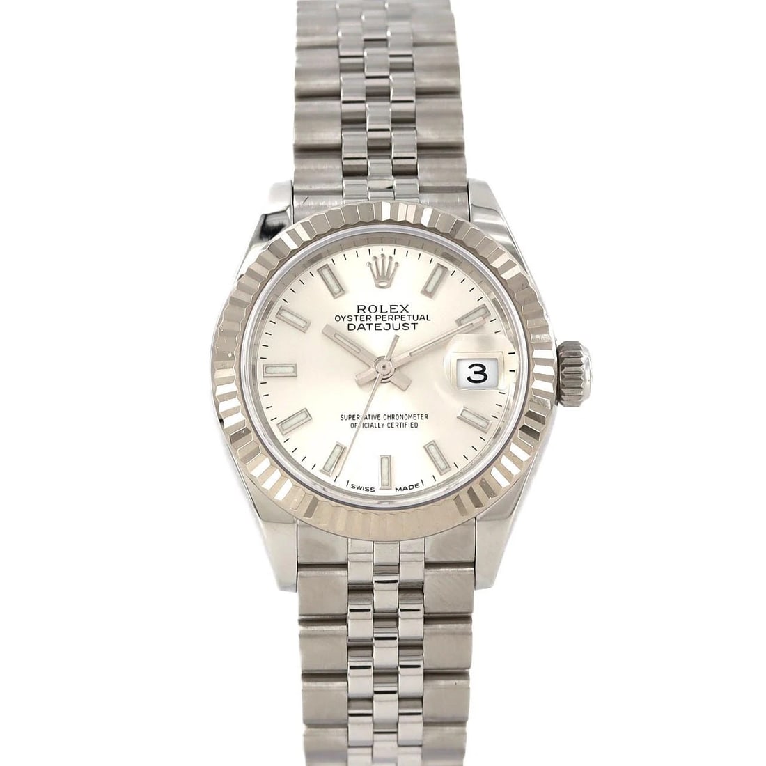 ROLEX DATEJUST SSXWG MECHANICAL AUTOMATIC WATCH: Rolex Datejust SSxWG Mechanical Automatic Watch Brand: ROLEx Type/Style: Wrist watch Material: Case: Stainless steel x white gold Bracelet: Stainless steel Color: Dial Color: Silver Size: Case