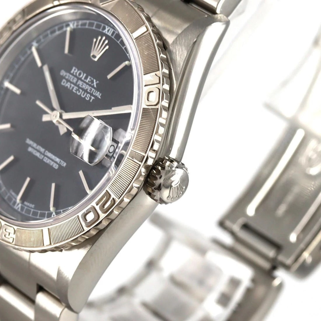 ROLEX THUNDERBIRD SSXWG MECHANICAL AUTOMATIC WATCH - 3