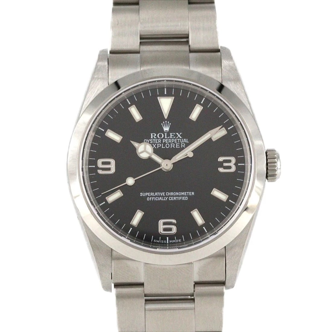 ROLEX EXPLORER I STAINLESS STEEL MECHANICAL AUTOMATIC WATCH (1 of 5)