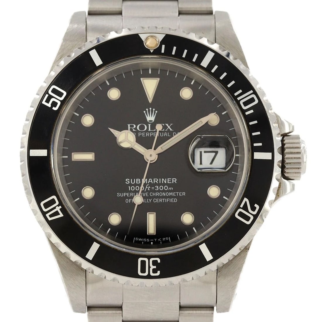 ROLEX SUBMARINER DATE STAINLESS WATCH: Rolex Submariner Date Stainless Watch Brand: ROLEx Type/Style: Wrist watch Material: Case: Stainless Steel Breath: Stainless Steel Color: Dial Color: Black Size: Case diameter: Approx. 40 mm Max wrist