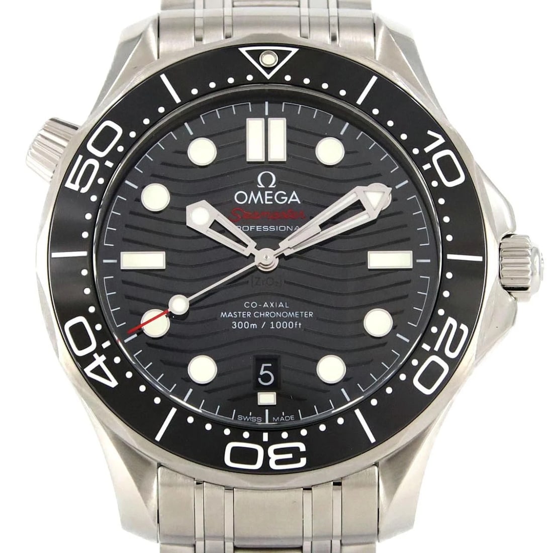 OMEGA SEAMASTER DIVER STAINLESS STEEL MEC WATCH: Omega Seamaster Diver Stainless Steel Mec Watch Brand: OMEGA Type/Style: Wrist watch Material: Case: Stainless Steel Breath: Stainless Steel Color: Dial Color: Black Size: Case diameter: Approx. 42 mm