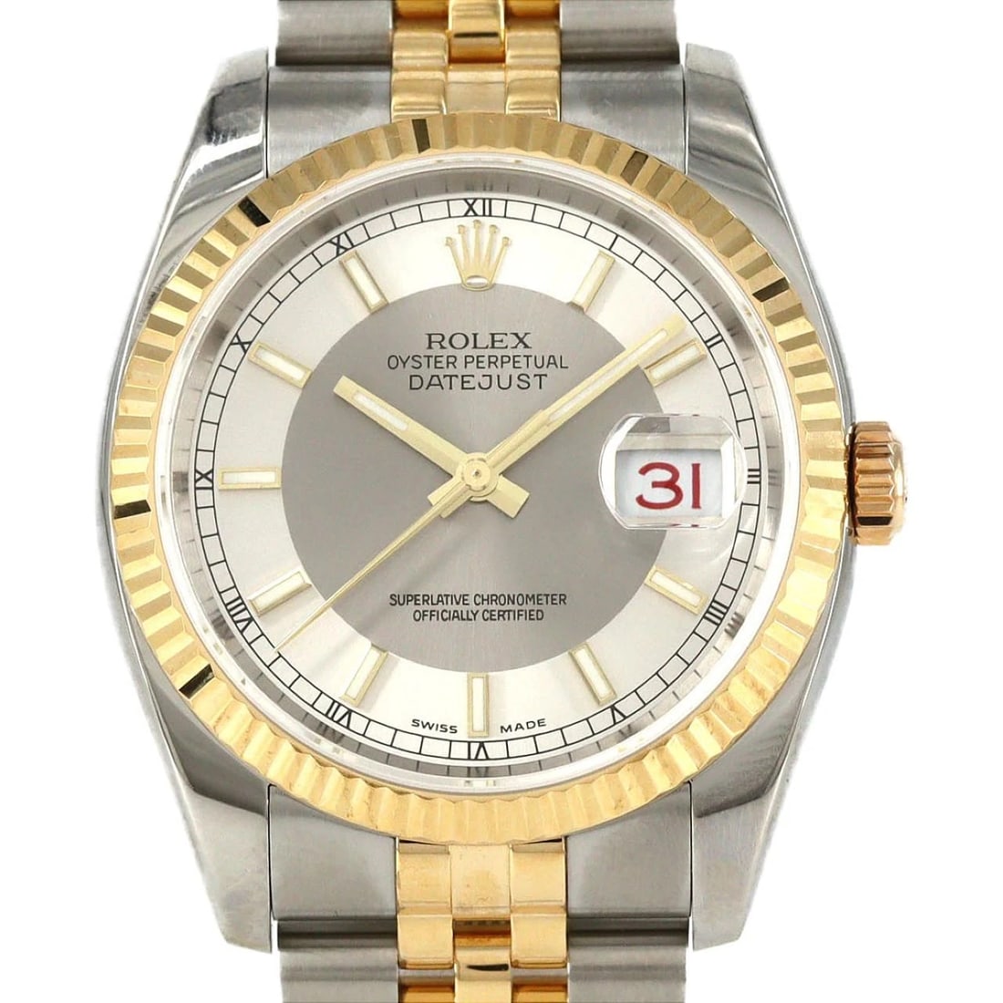 ROLEX DATEJUST SSXYG MECHANICAL AUTOMATIC WATCH: Rolex Datejust SSxYG Mechanical Automatic Watch Brand: ROLEx Type/Style: Wrist watch Material: Case: Stainless steel x yellow gold Bracelet: Stainless steel x yellow gold Color: Dial color: Steel Silv