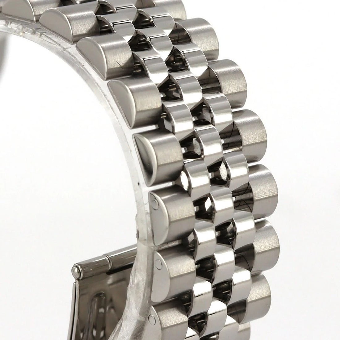 ROLEX DATEJUST STAINLESS STEEL MECHANICAL AUTOMATIC WATCH - 4