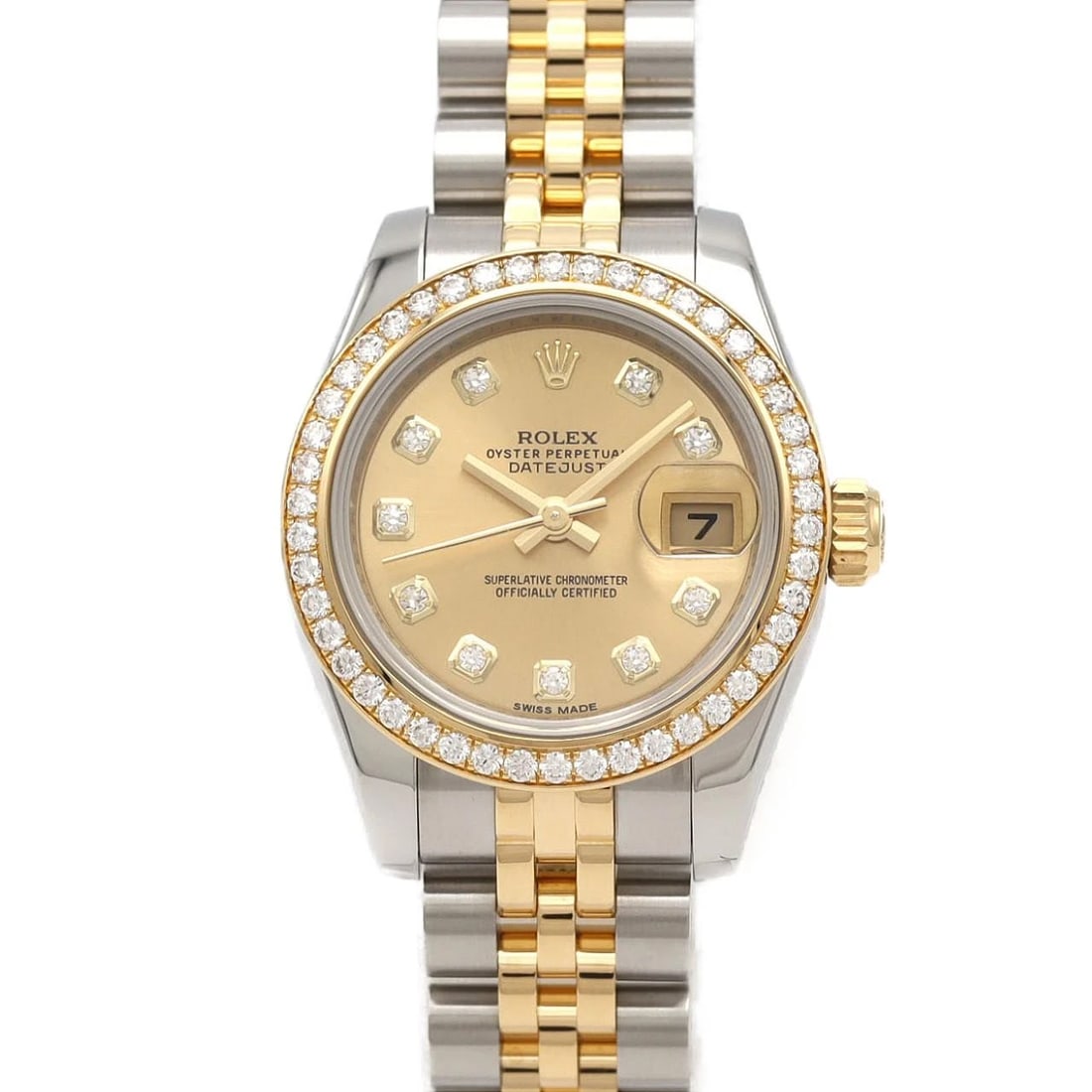 ROLEX DATEJUST SSXYG MECHANICAL AUTOMATIC WATCH: Rolex Datejust SSxYG Mechanical Automatic Watch Brand: ROLEx Type/Style: Wrist watch Material: Case: Stainless steel x yellow gold Bracelet: Stainless steel x yellow gold Color: Dial color: