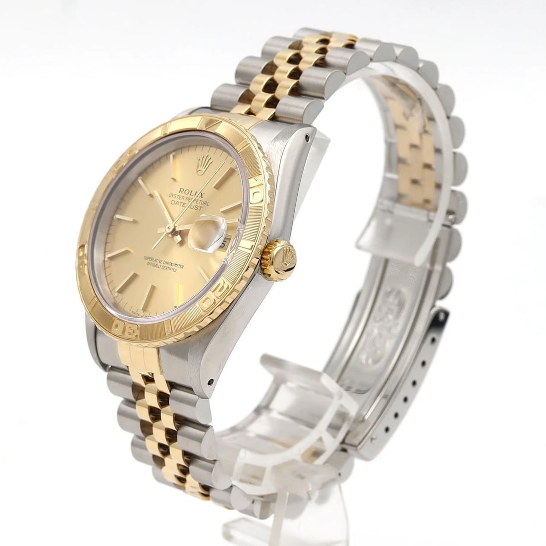 ROLEX THUNDERBIRD SSXYG MECHANICAL AUTOMATIC E- NUM WATCH - 4