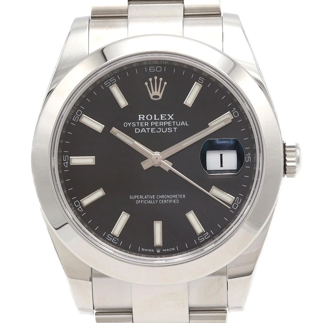 ROLEX DATEJUST STAINLESS STEEL MECHANICAL AUTOMATIC WATCH: Rolex Datejust Stainless Steel Mechanical Automatic Watch Brand: ROLEx Type/Style: Wrist watch Material: Case: Stainless Steel Breath: Stainless Steel Color: Dial Color: Black Size: Case diameter: App