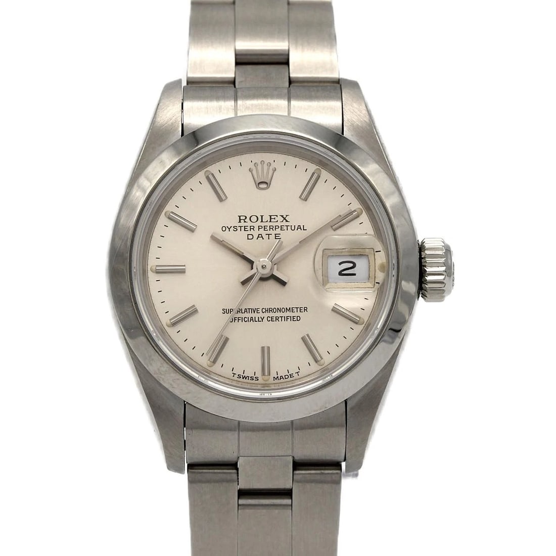 ROLEX OYSTER PERPETUAL DATE STAINLESS STEEL MECHANICAL AUTOM WATCH: Rolex Oyster Perpetual Date Stainless Steel Mechanical Autom Watch Brand: ROLEx Type/Style: Wrist watch Material: Case: Stainless Steel Breath: Stainless Steel Color: Dial Color: Silver Size: Case dia