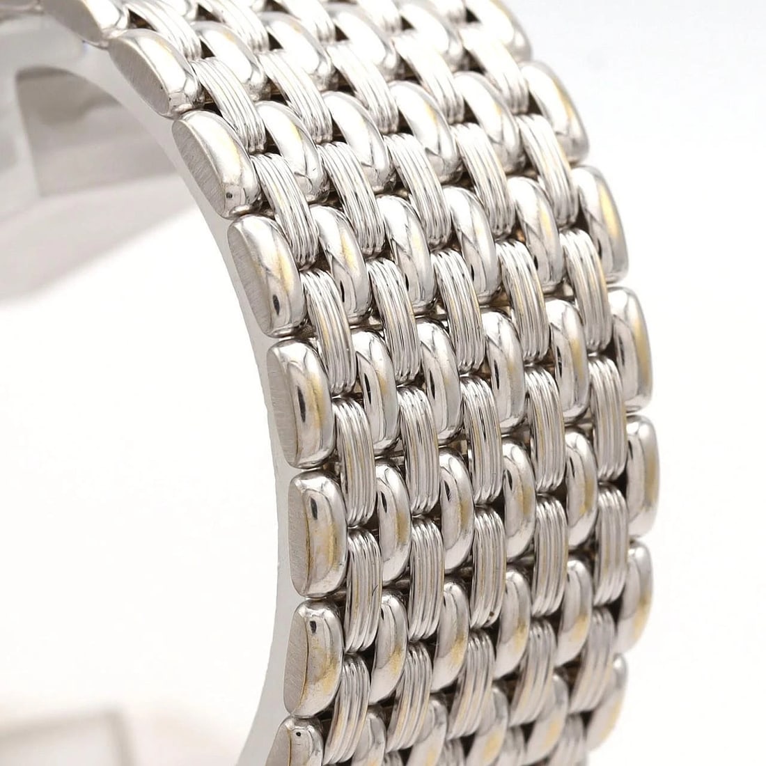 LONGINES SQUARE CASE WG QUARTZ WATCH - 4