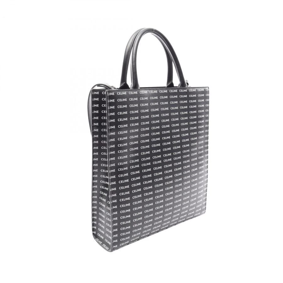 CELINE BAG: SMALL VERTICAL CABAS TRIOMPHE BLACK - 2