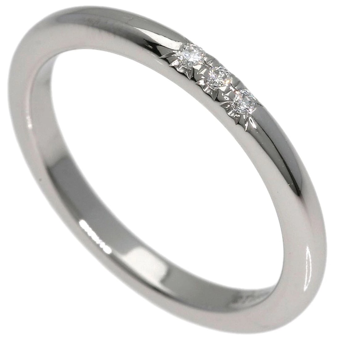 TIFFANY&CO. FOREVER DIAMOND RING PLATINUM PT950: TIFFANY&Co. Forever Diamond Ring Platinum PT950 Brand: TIFFANY&Co. Type/Style: Ring Material: Platinum PT950, Main Stone Natural Color: Silver Size: 4.25(US) Accessories: None Accessories