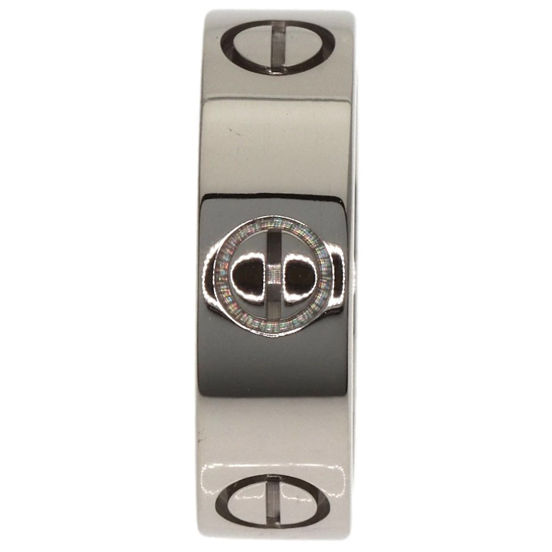 CARTIER RING K18 WHITE GOLD: CARTIER Ring K18 White Gold Brand: CARTIER Type/Style: Ring Material: K18 White Gold, Color: Silver Size: 5(US) Accessories: None Accessories Notice: When purchasing pre-owned goods, pleas