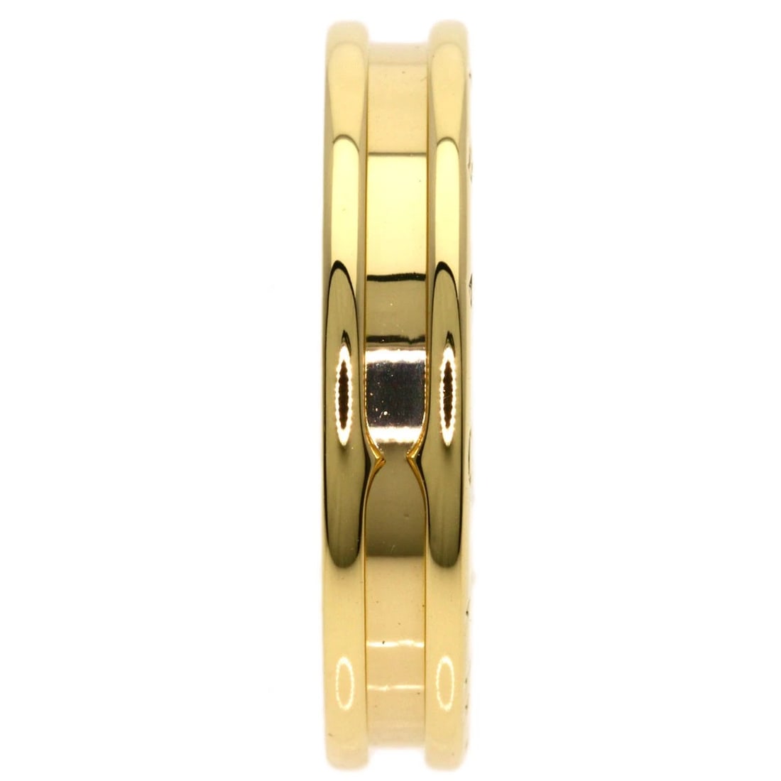 BVLGARI RING K18 YELLOW GOLD: BVLGARI Ring K18 Yellow Gold Brand: BVLGARI Type/Style: Ring Material: K18 Yellow Gold, Color: Gold Size: 8.75(US) Accessories: None Accessories Notice: When purchasing pre-owned goods, please refer