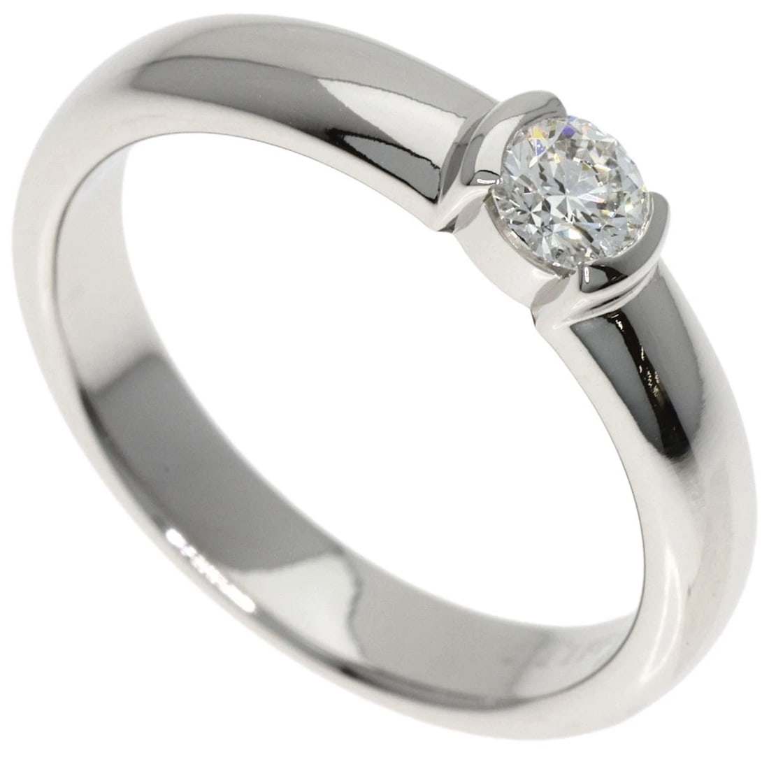 TIFFANY&CO. RING PLATINUM PT950: TIFFANY&Co. Ring Platinum PT950 Brand: TIFFANY&Co. Type/Style: Ring Material: Platinum PT950, Main Stone Natural Color: Silver Size: 5(US) Accessories: None Accessories Notice: When purcha