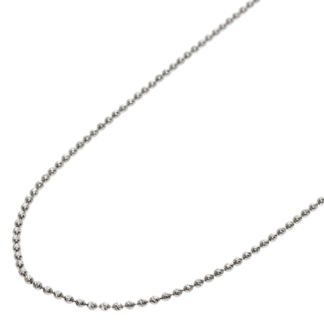 CHAIN NECKLACE K18 WHITE GOLD (1 of 3)