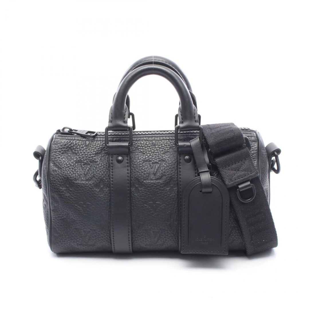 LOUIS VUITTON KEEPALL BANDOULIERE SHOULDER CROSSBODY HANDBAG: LOUIS VUITTON Keepall Bandouliere shoulder crossbody Handbag Brand: LOUIS VUITTON Type/Style: Handbag Material: Monogram / Taurillon Clemence leather ? leather Color: Black / Black?ish colors Size: (H