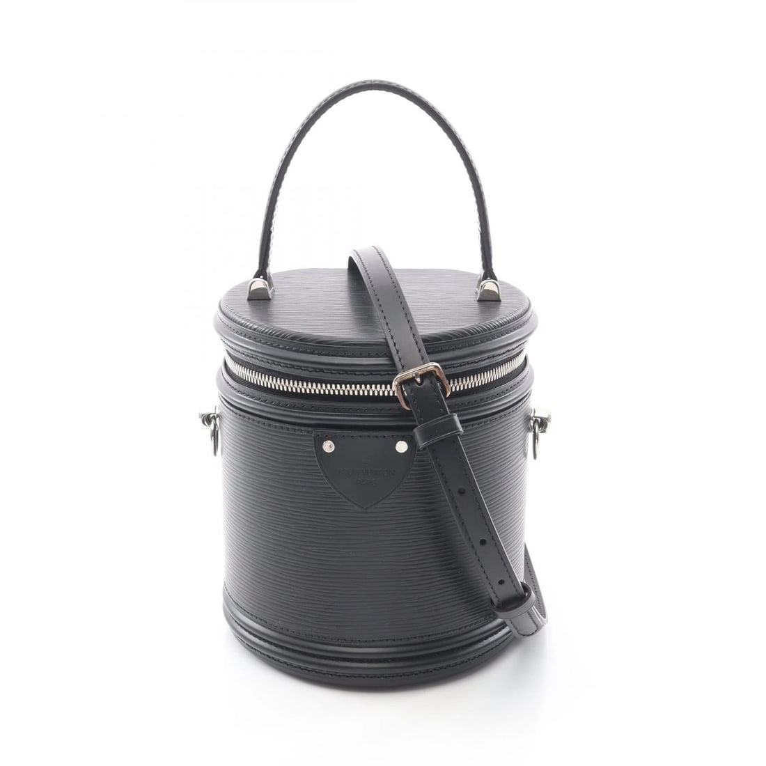 LOUIS VUITTON CANNES HANDBAG EPI LEATHER BLACK: LOUIS VUITTON Cannes Handbag Epi leather Black Brand: LOUIS VUITTON Type/Style: Handbag Material: Epi ? leather Color: Black / Black?ish colors Size: (H:6.7inch x W:5.9inch x D:5.5inch) Accessorie