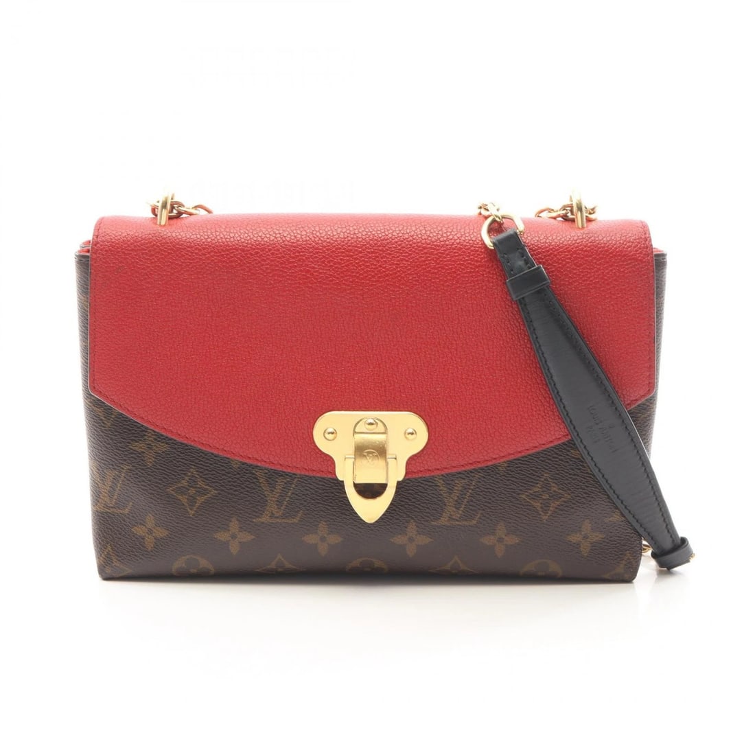 LOUIS VUITTON SAINT PLACIDE SHOULDER CROSSBODY BAG: LOUIS VUITTON Saint Placide Shoulder Crossbody Bag Brand: LOUIS VUITTON Type/Style: Shoulder Bag Material: Monogram ? PVC coated canvas ? leather Color: Cerise / Brown?ish colors ? Red?ish colors Size