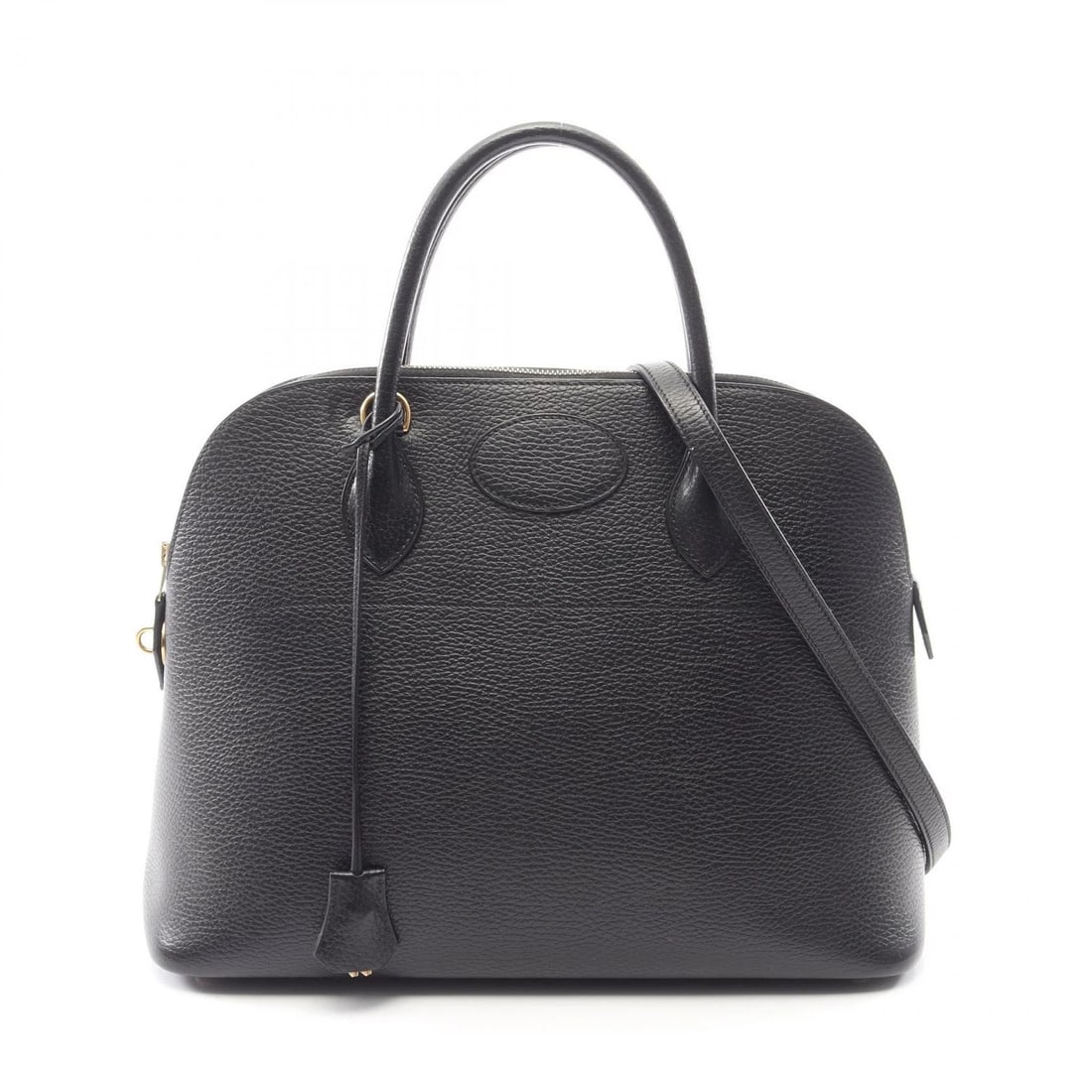 HERMES BOLIDE 35 SHOULDER HANDBAG: HERMES Bolide 35 shoulder Handbag Brand: HERMES Type/Style: Handbag Material: Ardennes leather ? Ardennes leather Color: Noir Black / Black?ish colors Size: (H:10.6inch x W:13.8inch x D:5.5inch) A