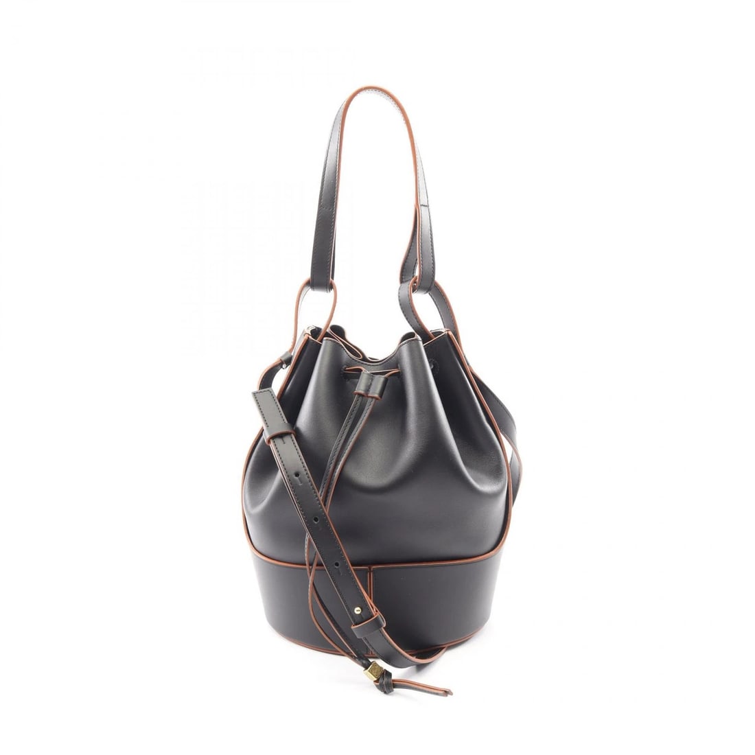 LOEWE BAG CROSSBODY SHOULDER HAND BAG LEATHER BLACK: LOEWE Bag crossbody Shoulder Hand Bag leather Black Brand: LOEWE Type/Style: Shoulder Bag Material: leather Color: Black?ish colors Size: (H:11.6inch x W:8.5inch x D:6.3inch) Accessories: None