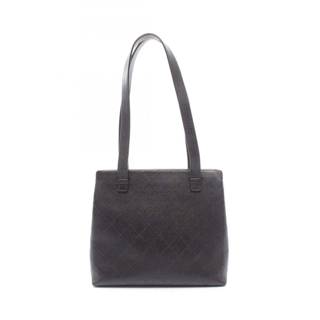 CHANEL MATELASSE TOTE BAG CALFSKIN BROWN (1 of 2)