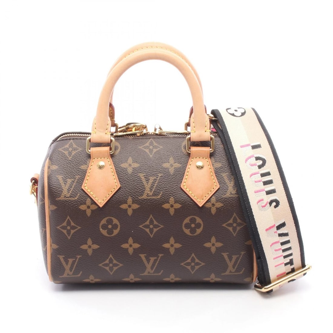 LOUIS VUITTON SPEEDY BANDOULIERE 20 SHOULDER HANDBAG: LOUIS VUITTON Speedy Bandouliere 20 Shoulder Handbag Brand: LOUIS VUITTON Type/Style: Handbag Material: Monogram ? PVC coated canvas ? leather Color: Brown?ish colors Size: (H:5.3inch x W:8.3inch x D: