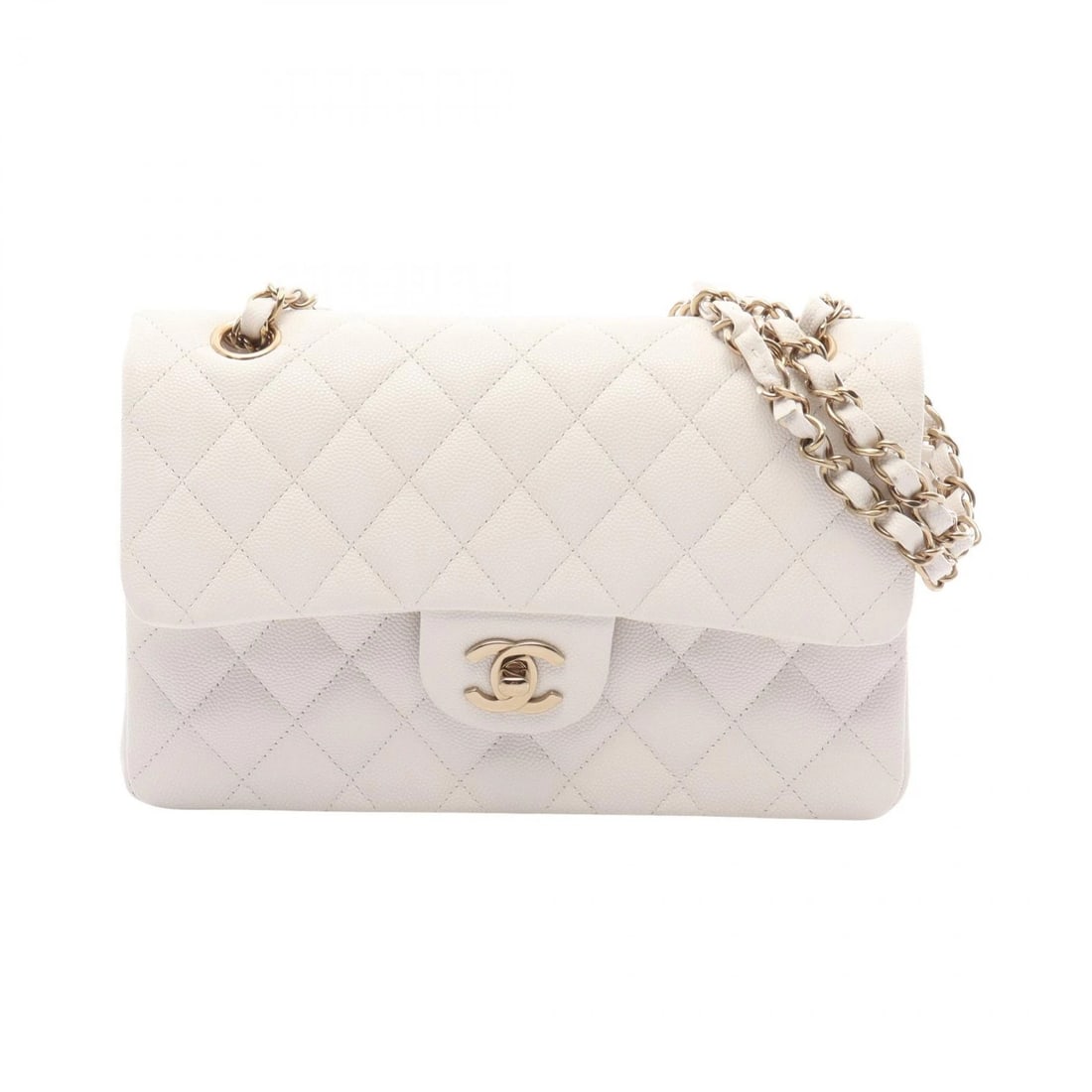 CHANEL MATELASSE W FLAP CHAIN SHOULDER HANDBAG (1 of 4)