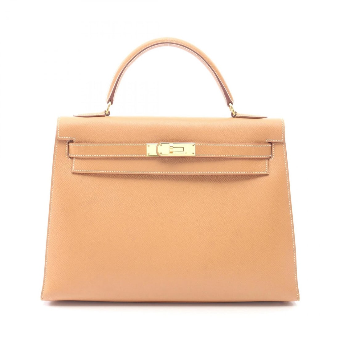 HERMES KELLY 32 SHOULDER HANDBAG COURCHEVEL: HERMES Kelly 32 Shoulder Handbag Courchevel Brand: HERMES Type/Style: Handbag Material: Courchevel ? leather Color: Natural / Beige?ish colors Size: (H:9.1inch x W:12.6inch x D:4.7inch) Accessorie