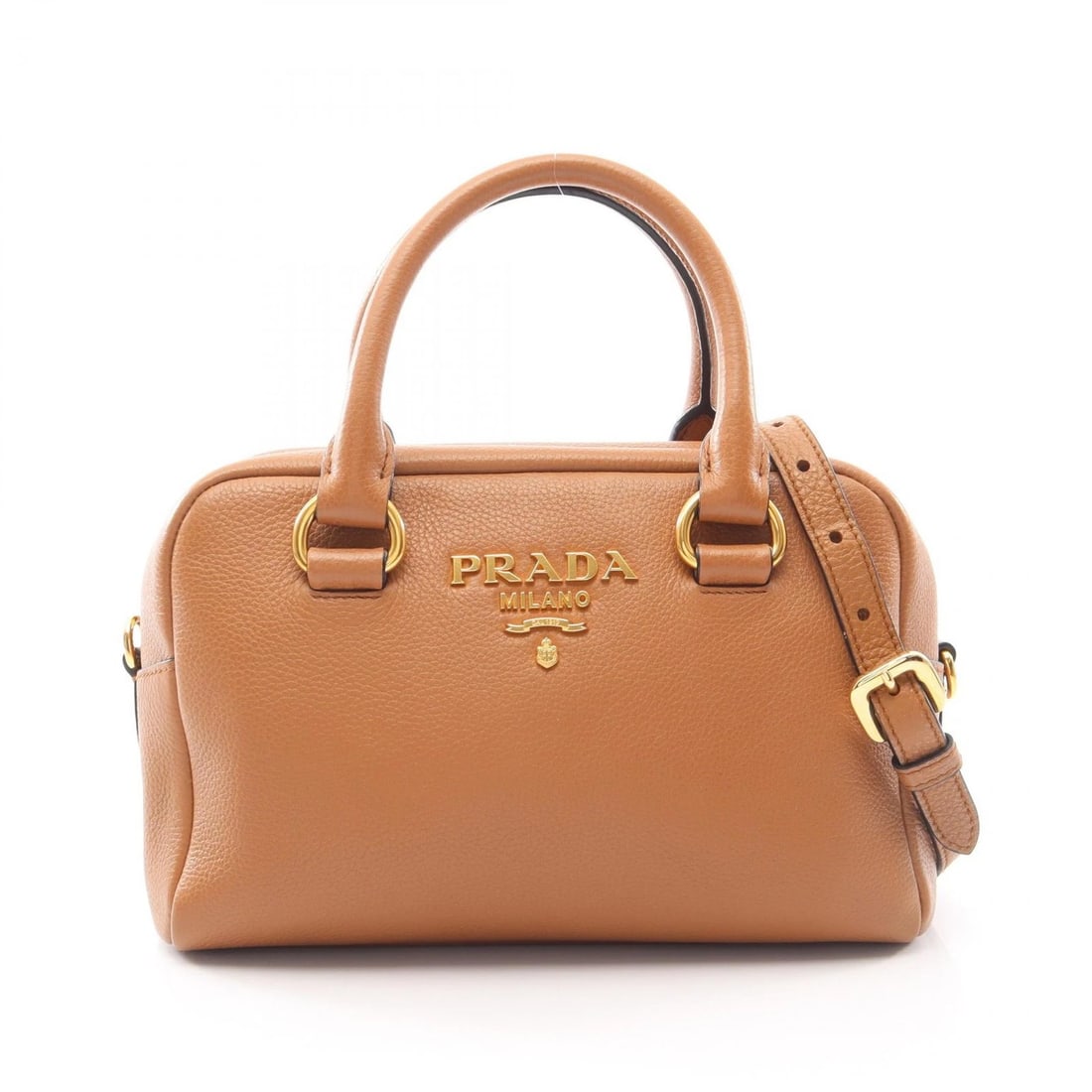 PRADA VITTELO PHENIX SHOULDER CROSSBODY HANDBAG: PRADA VITTELO PHENIx Shoulder Crossbody Handbag Brand: PRADA Type/Style: Handbag Material: leather Color: Brown?ish colors Size: (H:6.3inch x W:9.4inch x D:3.5inch) Accessories: None Acces