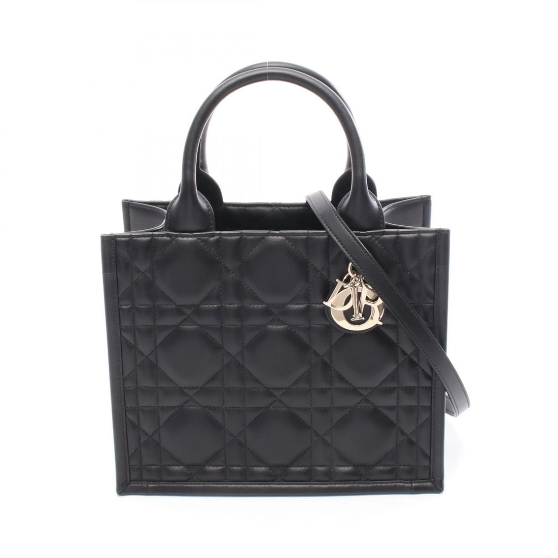 DIOR BOOK TOTE SMALL SHOULDER CROSSBODY BAG: Dior BOOK TOTE Small Shoulder Crossbody Bag Brand: DIOR Type/Style: Tote Bag Material: leather Color: Black?ish colors Size: (H:8.7inch x W:10.4inch x D:5.5inch) Accessories: None Accessor