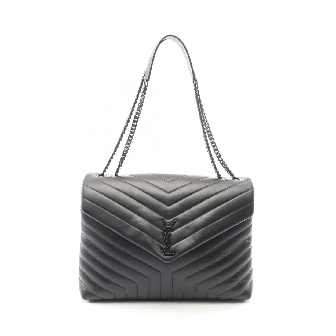 SAINT LAURENT PARIS LOULOU LARGE CHAIN SHOULDER BAG (1 of 4)