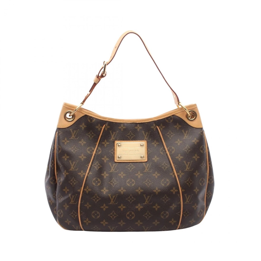 LOUIS VUITTON GALLIERA PM SHOULDER HANDBAG: LOUIS VUITTON Galliera PM Shoulder Handbag Brand: LOUIS VUITTON Type/Style: Shoulder Bag Material: Monogram ? PVC coated canvas ? leather Color: Brown?ish colors Size: (H:11.0inch x W:14.6inch x D:4.3