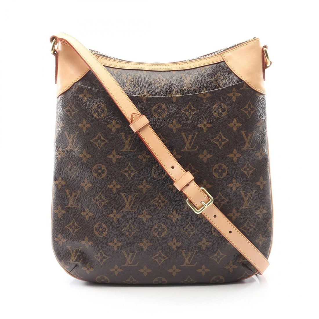 LOUIS VUITTON ODEON MM SHOULDER CROSSBODY BAG: LOUIS VUITTON Odeon MM Shoulder Crossbody Bag Brand: LOUIS VUITTON Type/Style: Shoulder Bag Material: Monogram ? PVC coated canvas ? leather Color: Brown?ish colors Size: (H:12.6inch x W:11.8inch x D: