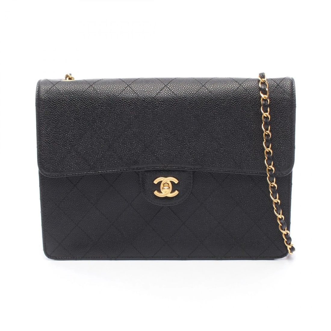 CHANEL JUMBO MATELASSE 30 SINGLE FLAP CHAIN SHOULDER BAG: CHANEL Jumbo Matelasse 30 single flap Chain Shoulder Bag Brand: CHANEL Type/Style: Shoulder Bag Material: Calfskin (cowhide) Color: Black?ish colors Size: (H:8.3inch x W:11.8inch x D:3.1inch) Acce