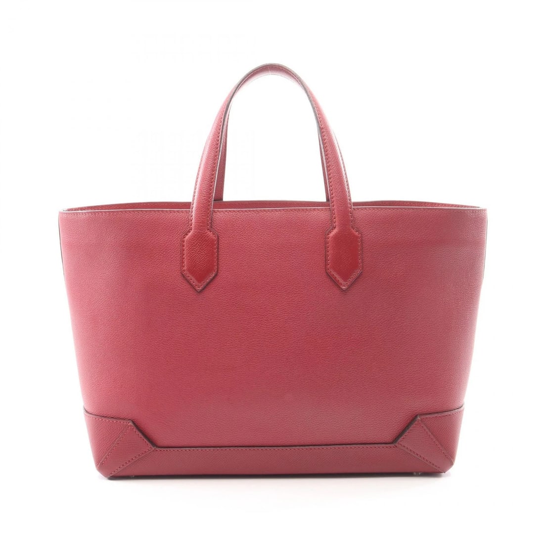 HERMES MAXI BOX CABAS 30 HANDBAG: HERMES Maxi box cabas 30 Handbag Brand: HERMES Type/Style: Handbag Material: Evercalf leather ? Calfskin (cowhide) ? Epsom Color: Rouge grenat / Bordeaux?ish colors Size: (H:8.7inch x W:11.8inch x D:5