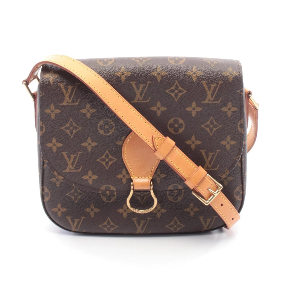 LOUIS VUITTON SAINT CLOUD GM SHOULDER CROSSBODY BAG: LOUIS VUITTON Saint Cloud GM Shoulder crossbody Bag Brand: LOUIS VUITTON Type/Style: Shoulder Bag Material: Monogram ? PVC coated canvas ? leather Color: Brown?ish colors Size: (H:8.3inch x W:9.4inch 