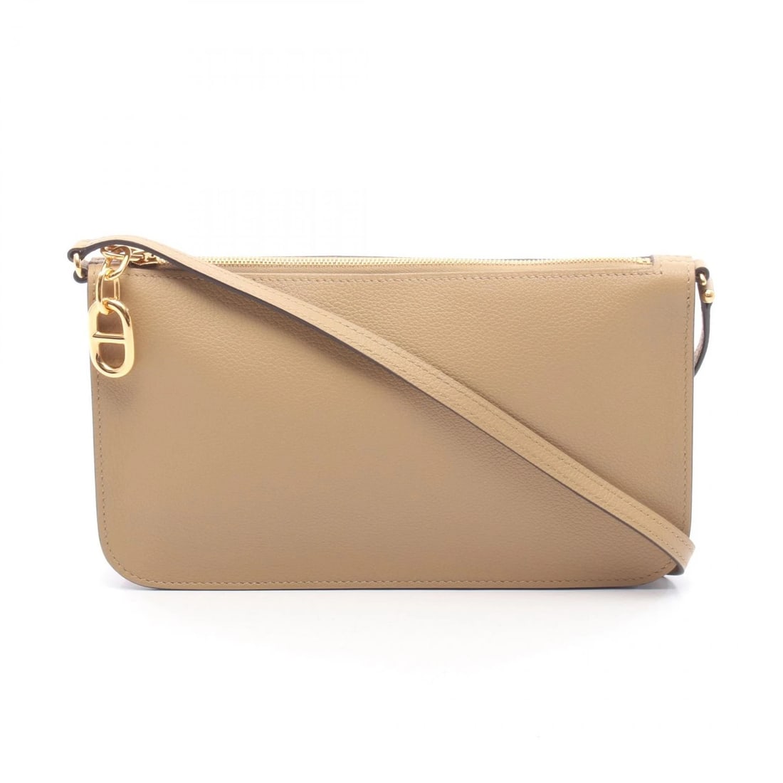 HERMES ZIPENGO TO GO CHAINE DANCRE SHOULDER BAG: HERMES Zipengo To Go Chaine dancre Shoulder Bag Brand: HERMES Type/Style: Shoulder Bag Material: Evercolor leather ? leather ? Evercolor leather Color: Kraft / Brown?ish colors Size: (H:4.7inch x W:8.