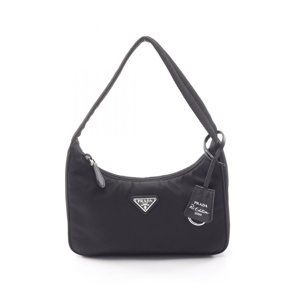 PRADA 2000 MINI SHOULDER HANDBAG: PRADA 2000 mini Shoulder Handbag Brand: PRADA Type/Style: Handbag Material: Nylon Color: Black?ish colors Size: (H:4.7inch x W:8.7inch x D:2.4inch) Accessories: None Accessories Notice: When