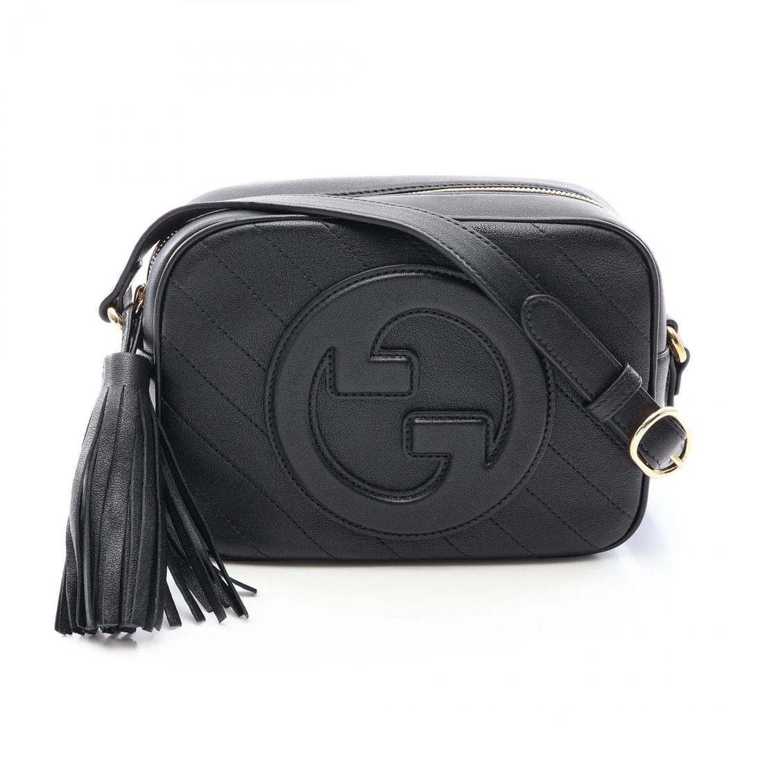GUCCI GUCCI BLONDIE SHOULDER CROSSBODY BAG: GUCCI Gucci Blondie Shoulder Crossbody Bag Brand: GUCCI Type/Style: Shoulder Bag Material: leather Color: Black?ish colors Size: (H:6.5inch x W:8.1inch x D:3.0inch) Accessories: None Acces