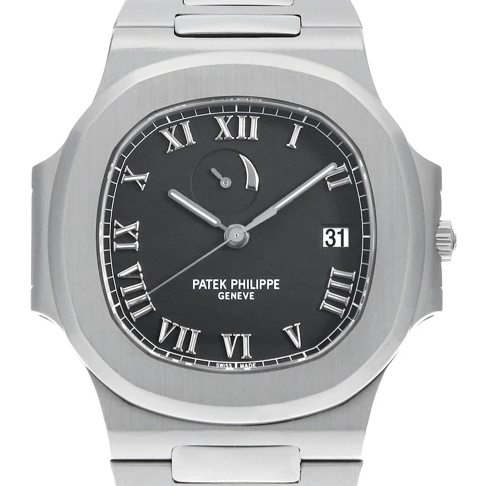 PATEK PHILIPPE NAUTILUS POWER RESERVE WATCH: PATEK PHILIPPE Nautilus power reserve Watch Brand: PATEK PHILIPPE Type/Style: Wrist watch Material: Band Material Stainless Steel, Case Material Stainless Steel Color: Dial Color Black Size: