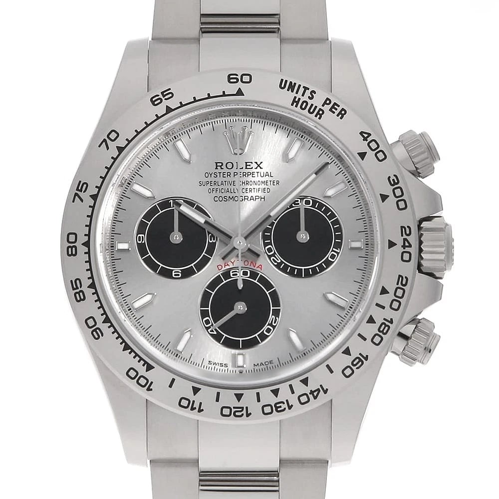 ROLEX COSMOGRAPH DAYTONA STEEL X BLACK WATCH: ROLEx Cosmograph Daytona Steel x black Watch Brand: ROLEx Type/Style: Wrist watch Material: Band Material White Gold, Case Material White Gold Color: Dial Color Steel and Black Size: Case:WCircumferen