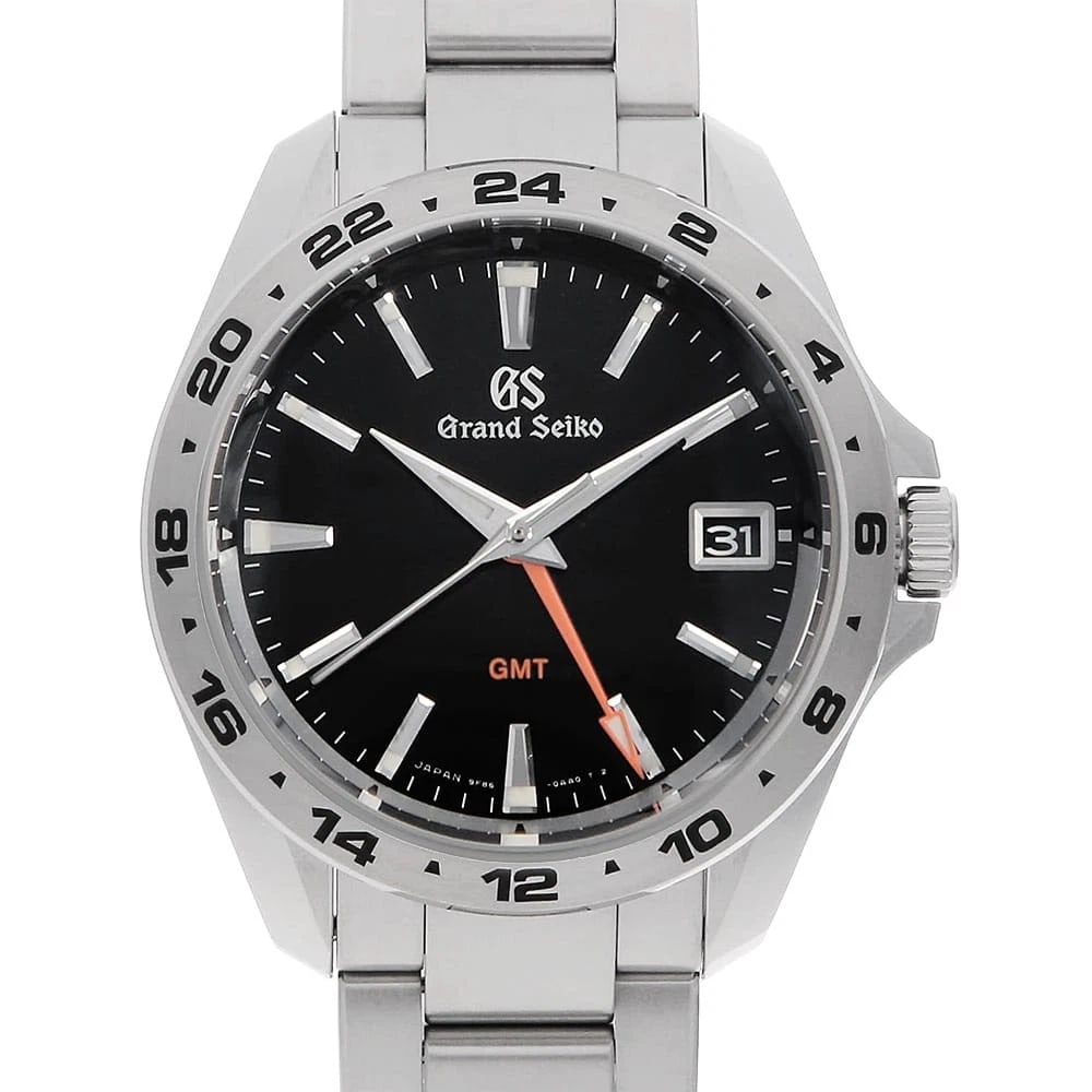 GRAND SEIKO SPORTS COLLECTION QUARTZ WATCH: Grand Seiko Sports Collection Quartz Watch Brand: Grand Seiko Type/Style: Wrist watch Material: Band Material Stainless Steel, Case Material Stainless Steel Color: Dial Color Black Size: