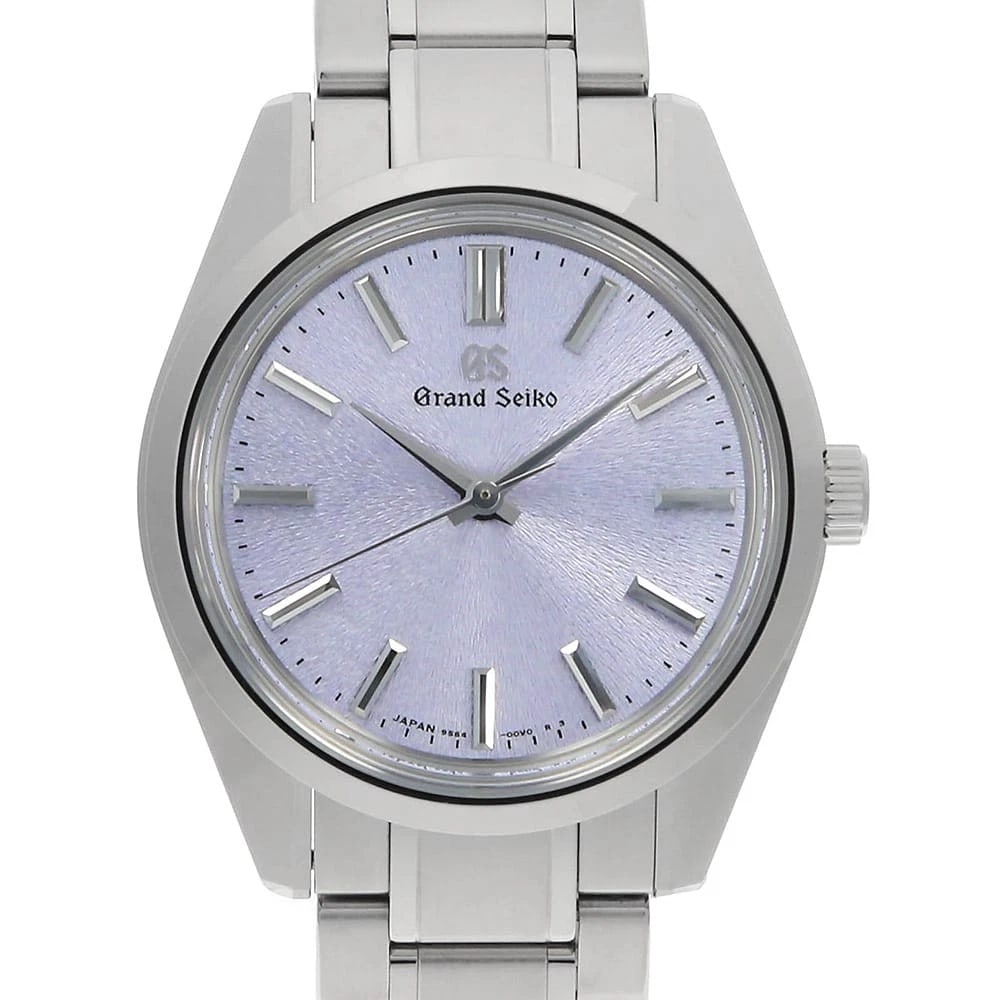 GRAND SEIKO HERITAGE COLLECTION MECHANICAL WATCH: Grand Seiko Heritage Collection Mechanical Watch Brand: Grand Seiko Type/Style: Wrist watch Material: Band Material Stainless Steel, Case Material Stainless Steel Color: Dial Color Purple Size:
